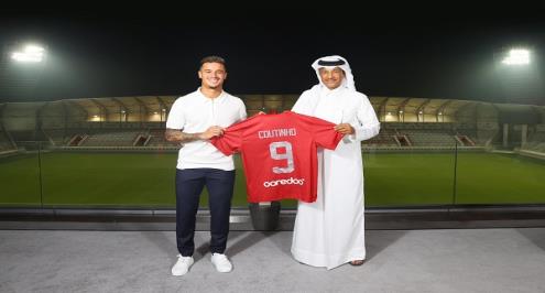 رسميًا.. الدحيل القطري يتعاقد مع البرازيلي كوتينهو